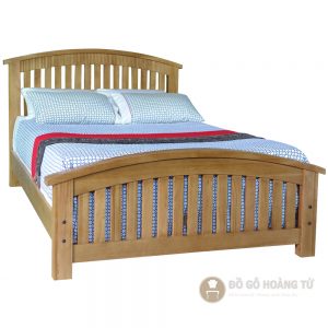 Giường ngủ gỗ sồi AMS-CSQB059